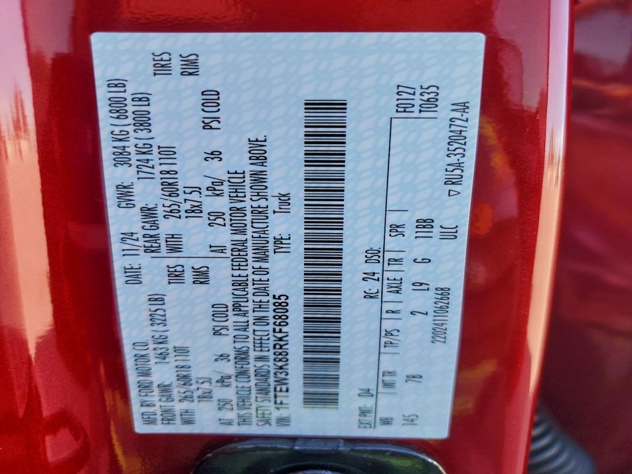 2024 FORD F-150
