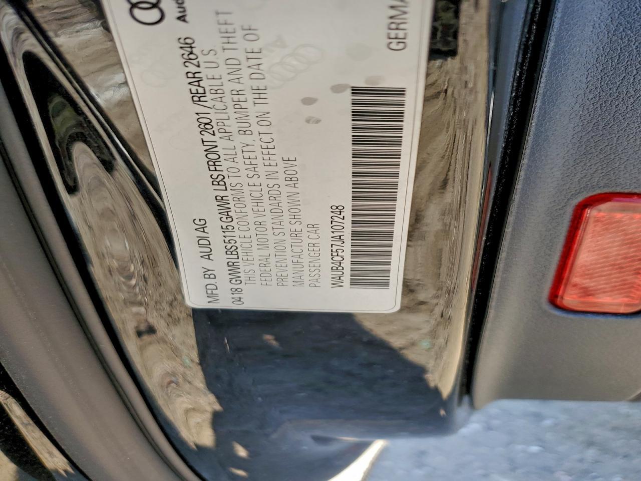 2018 AUDI S5