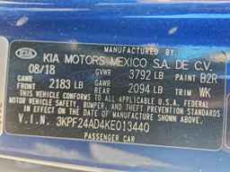 2019 KIA FORTE