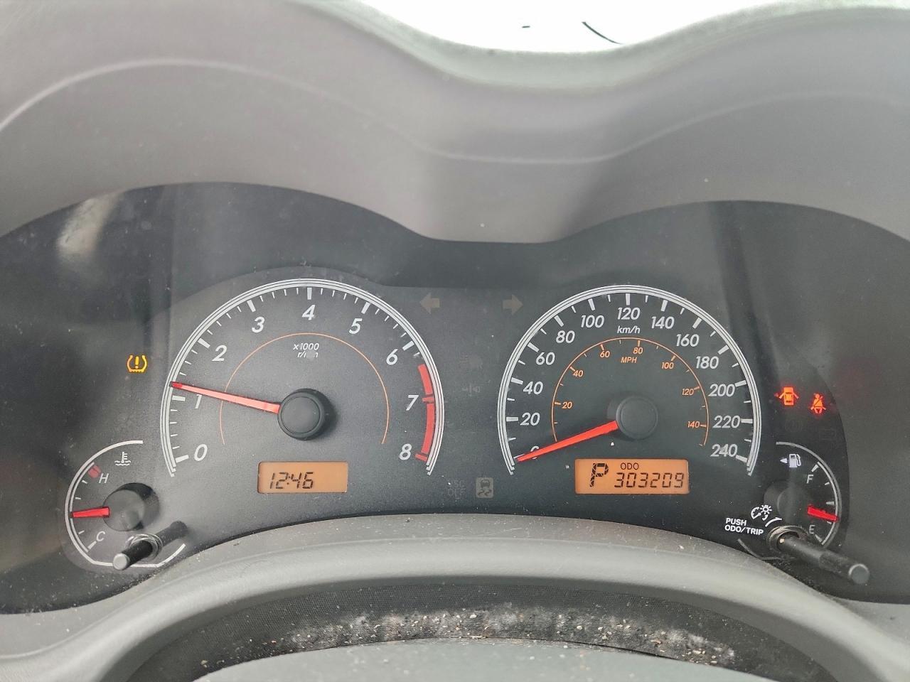 2009 TOYOTA COROLLA