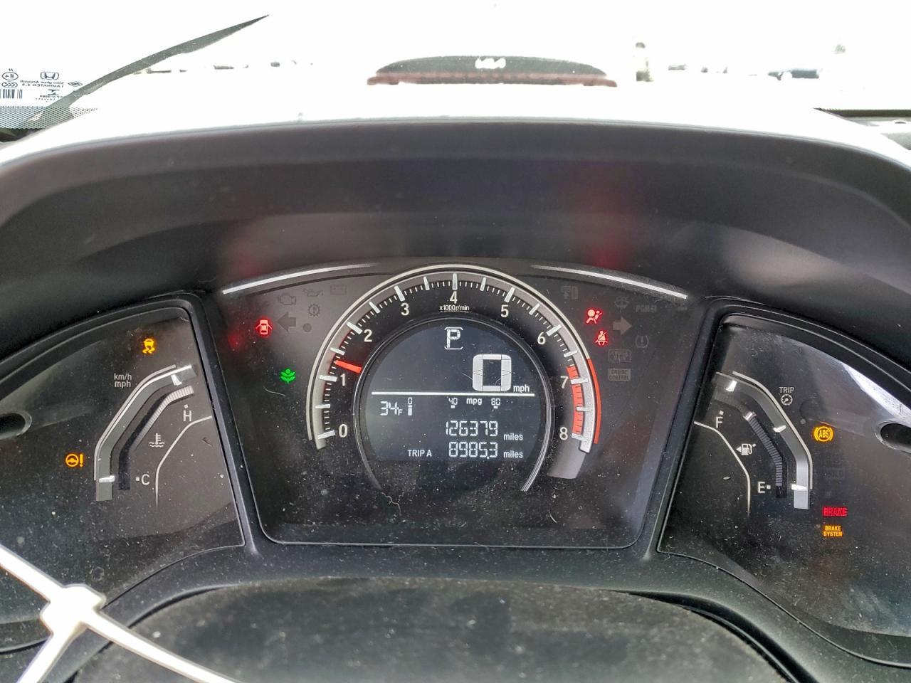 2016 HONDA CIVIC