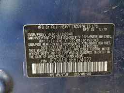 2011 SUBARU FORESTER