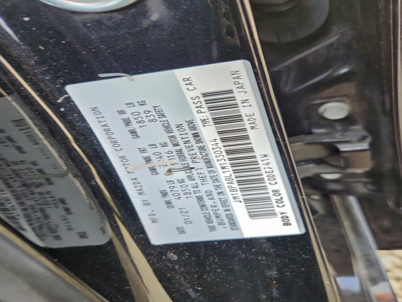 2021 MAZDA 3