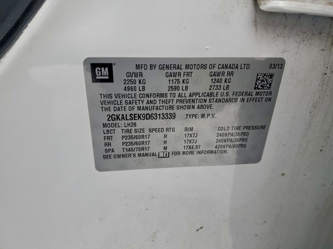 2013 GMC Terrain