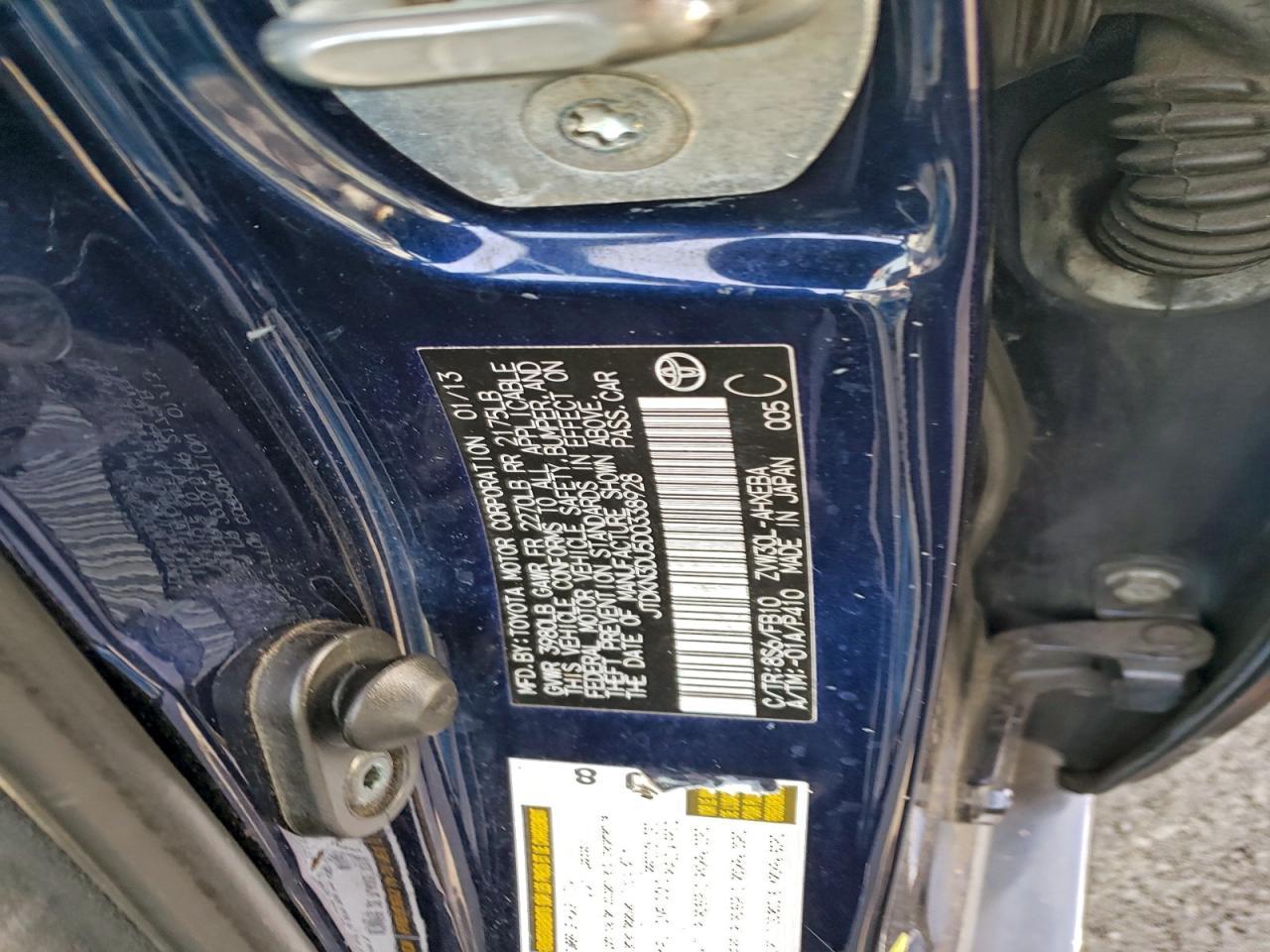 2013 TOYOTA PRIUS