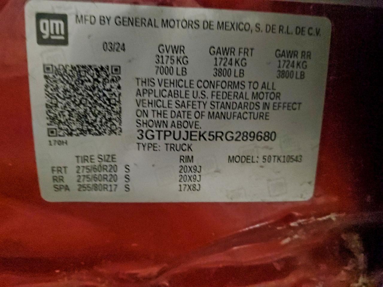 2024 GMC Sierra