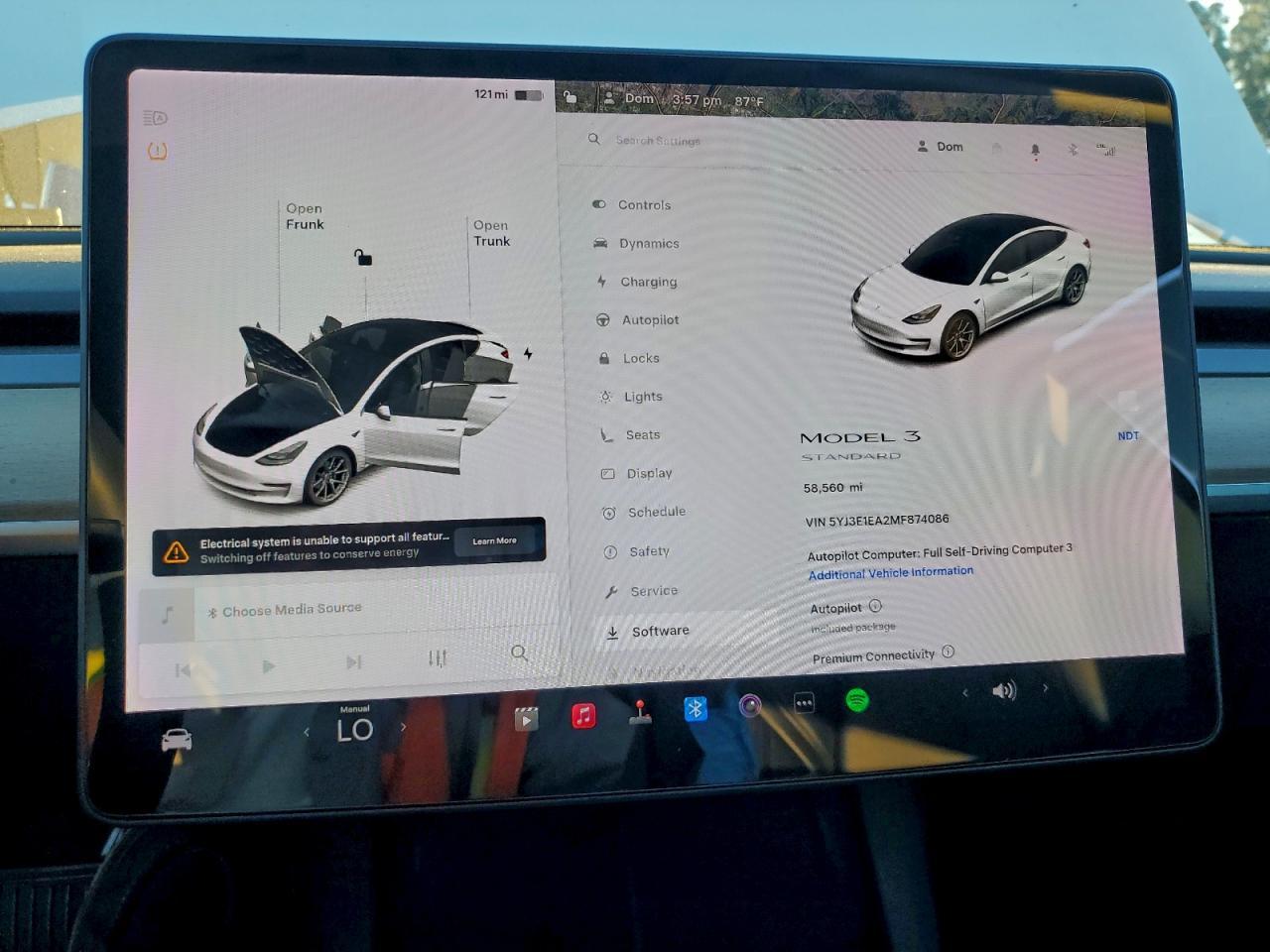 2021 TESLA MODEL 3