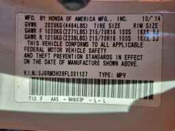 2015 HONDA CR-V