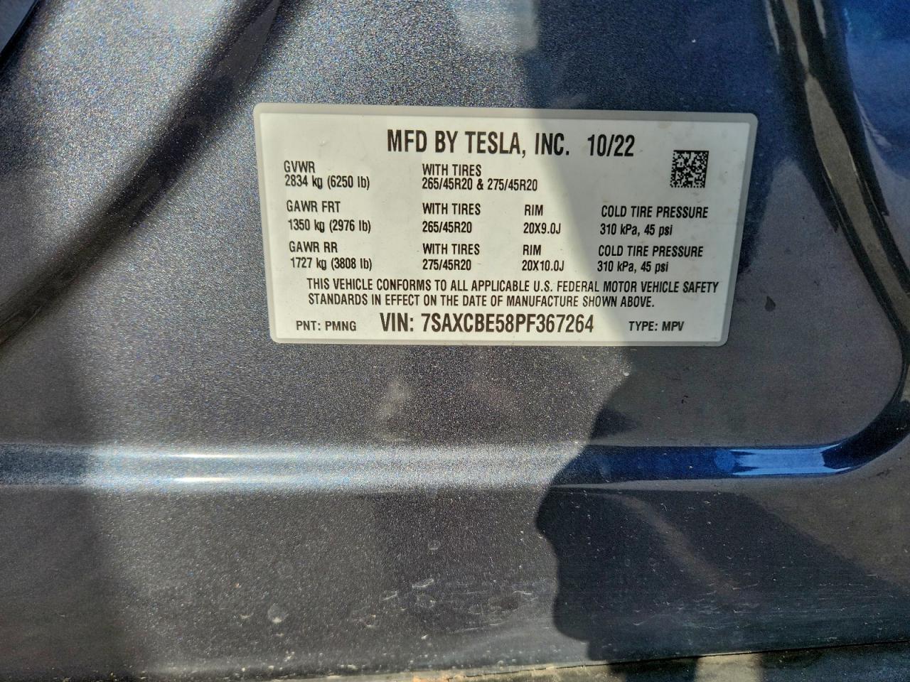 2023 TESLA MODEL X