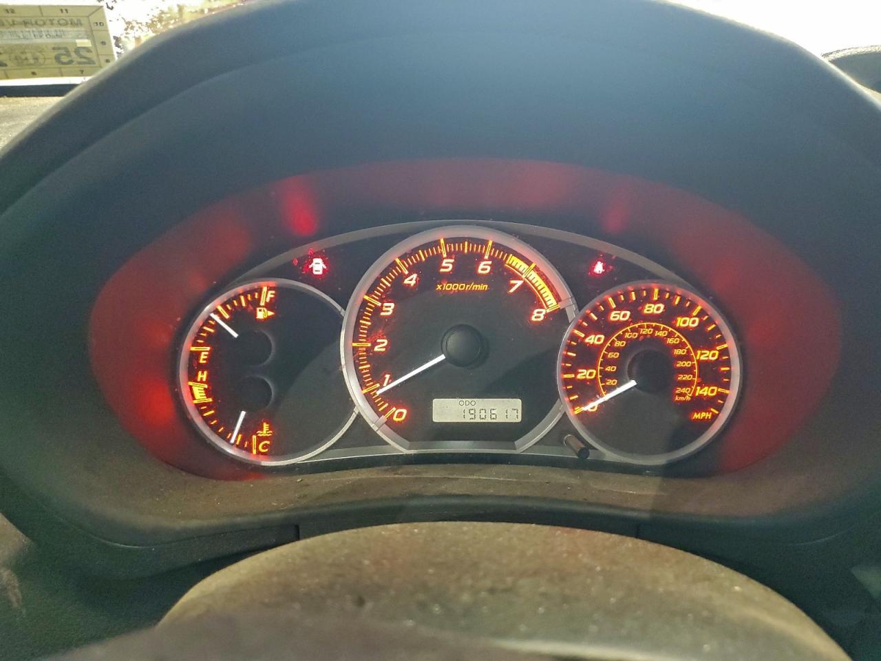 2013 SUBARU IMPREZA