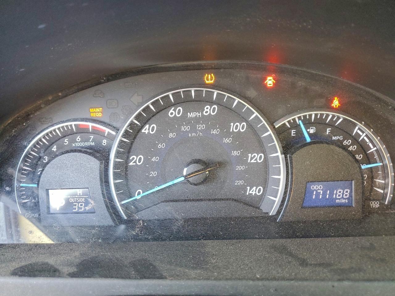 2014 TOYOTA CAMRY