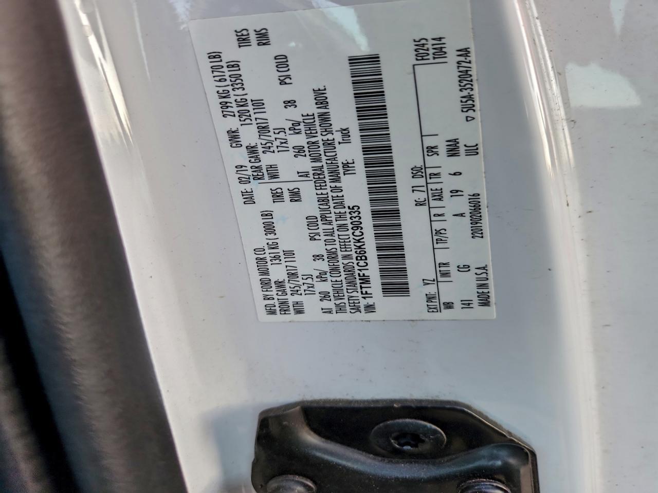 2019 FORD F-150