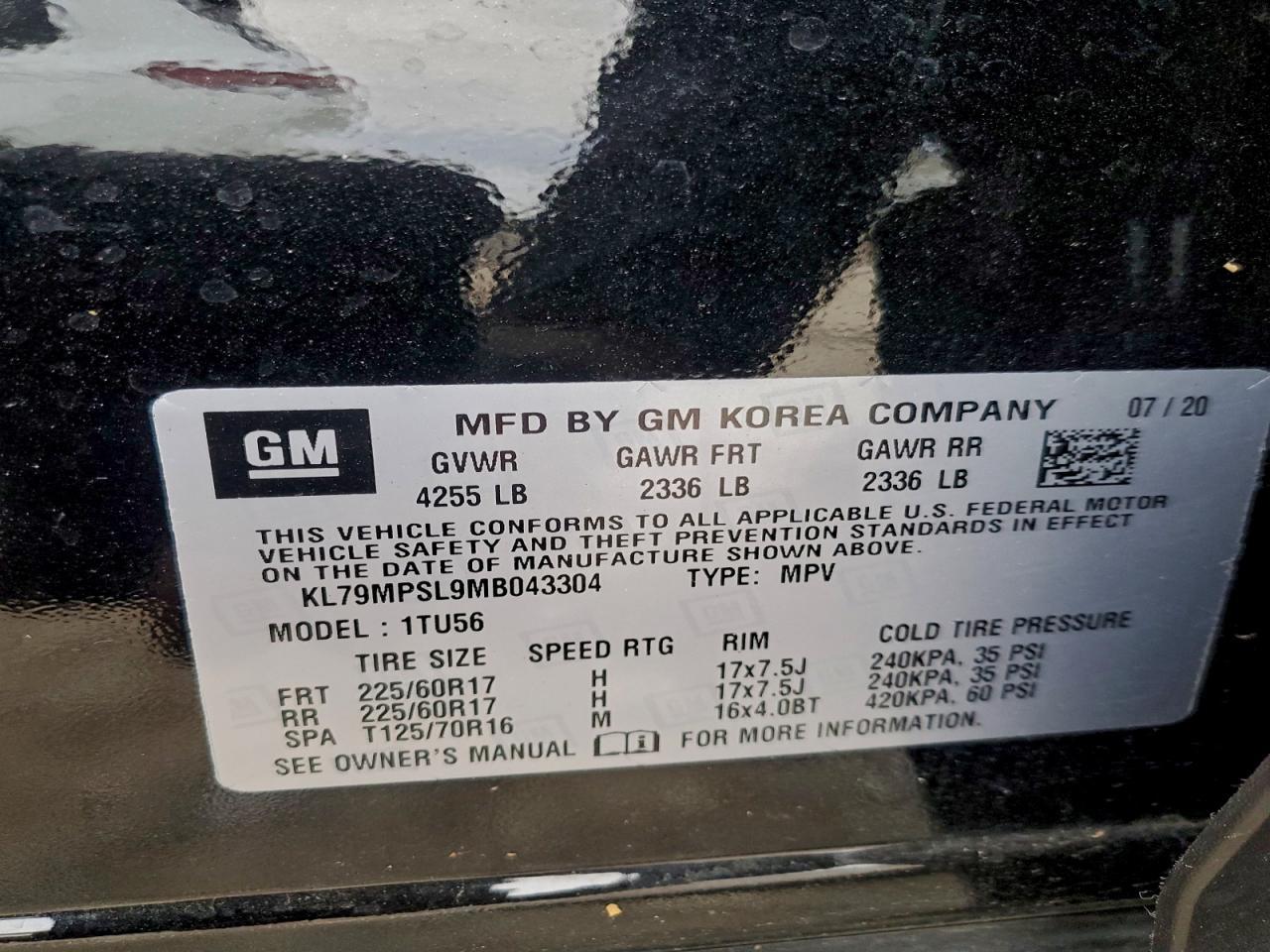 2021 CHEVROLET Trailblazer