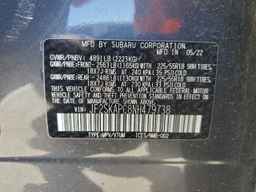 2022 SUBARU FORESTER