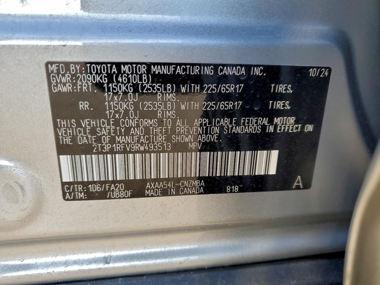 2024 TOYOTA RAV4