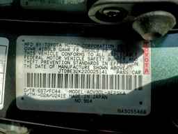 2002 TOYOTA CAMRY