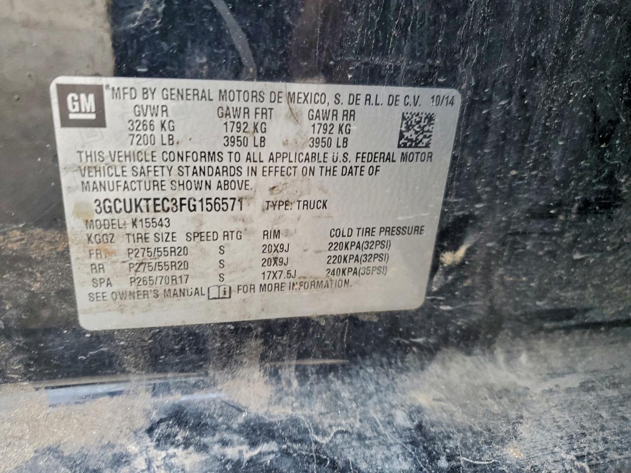 2015 CHEVROLET Silverado