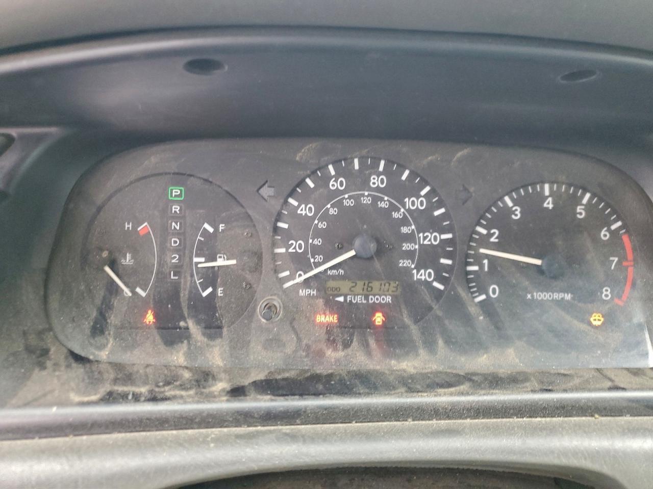 2001 TOYOTA CAMRY