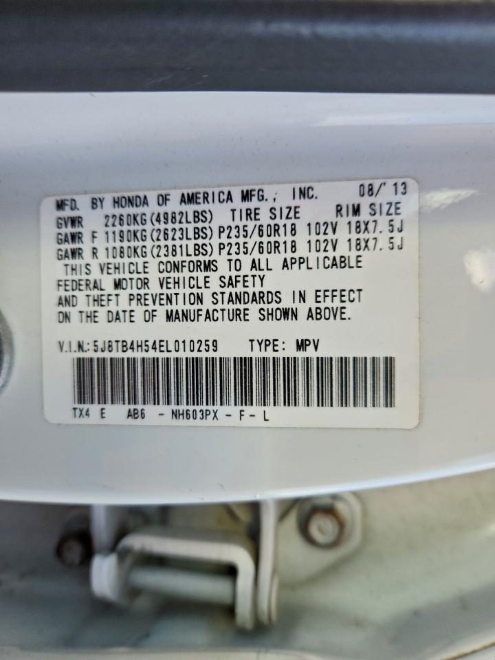 2014 ACURA RDX