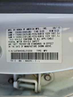 2014 ACURA RDX