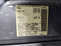 2016 NISSAN ALTIMA