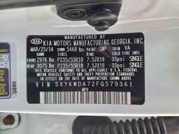2015 KIA SORENTO