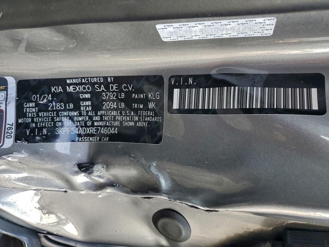 2024 KIA FORTE