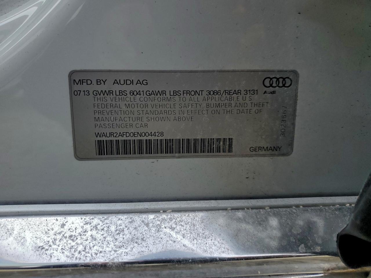 2014 AUDI A8