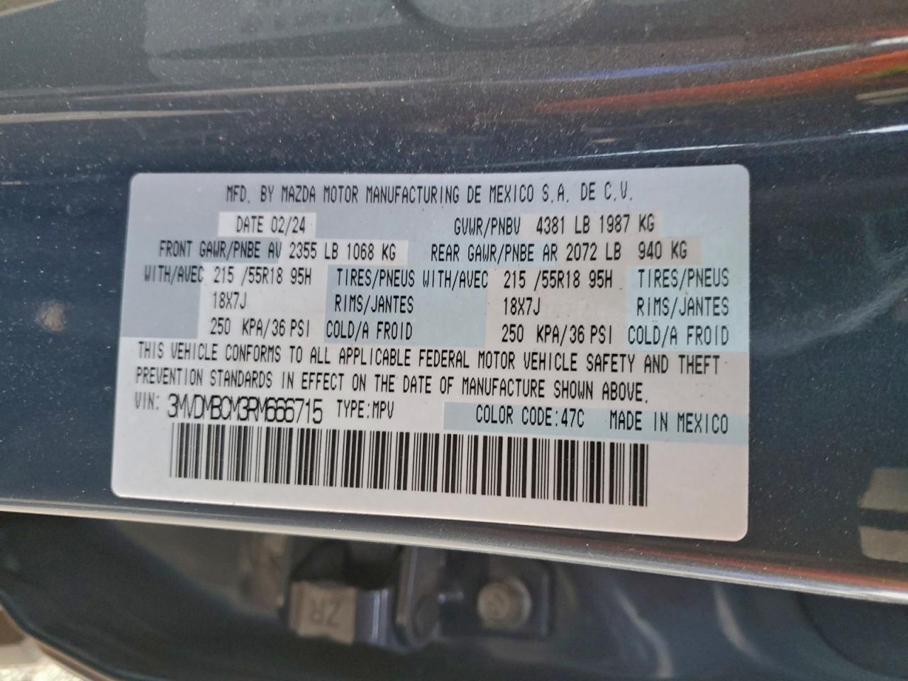 2024 MAZDA CX-30