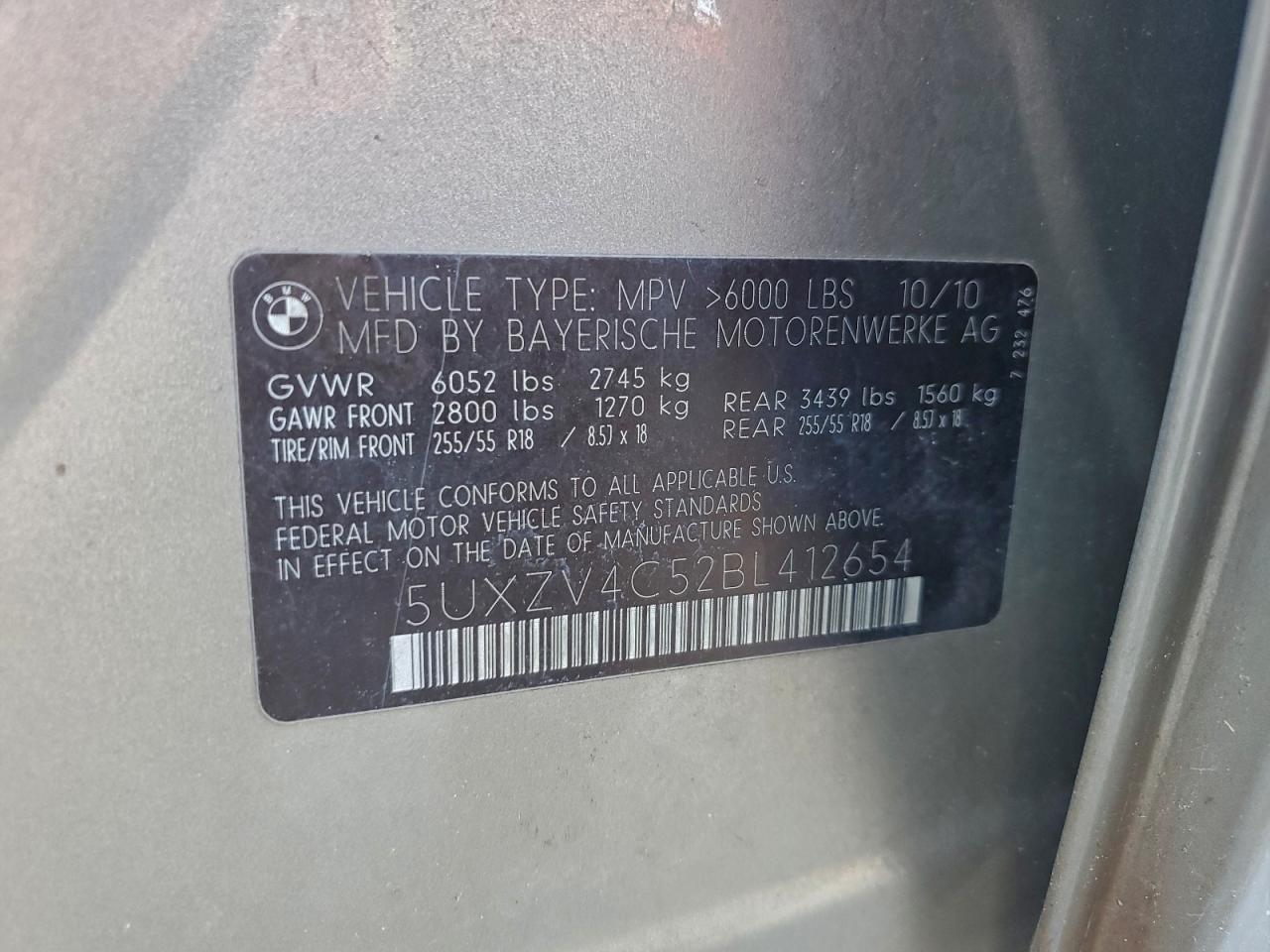 2011 BMW X5