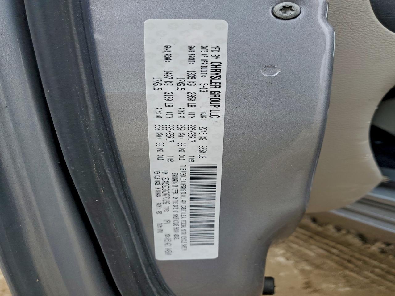 2013 DODGE GRAND CARAVAN