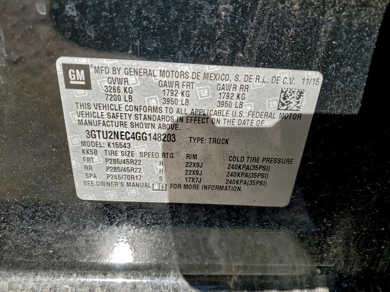 2016 GMC Sierra