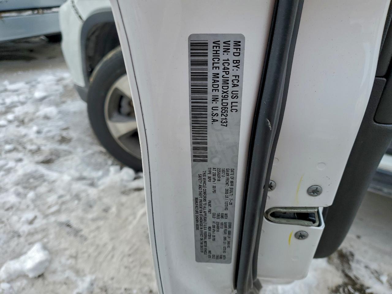2020 JEEP CHEROKEE
