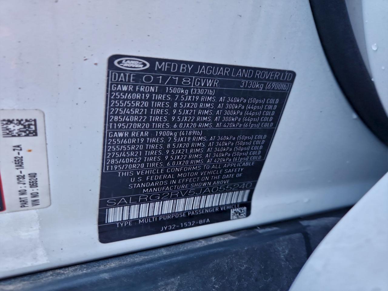 2018 LAND ROVER Discovery