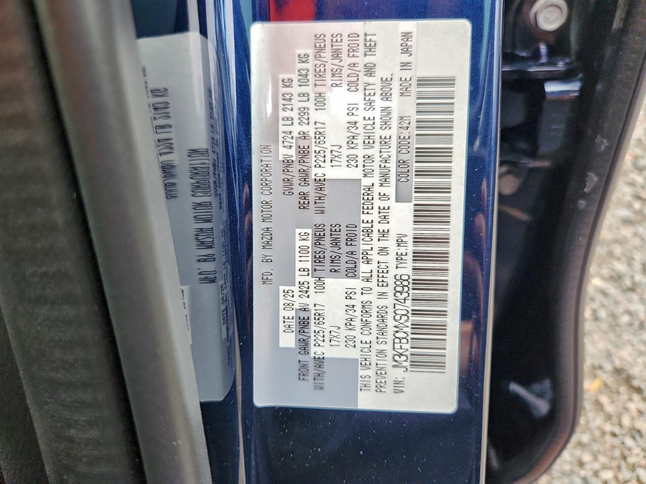 2025 MAZDA CX-5