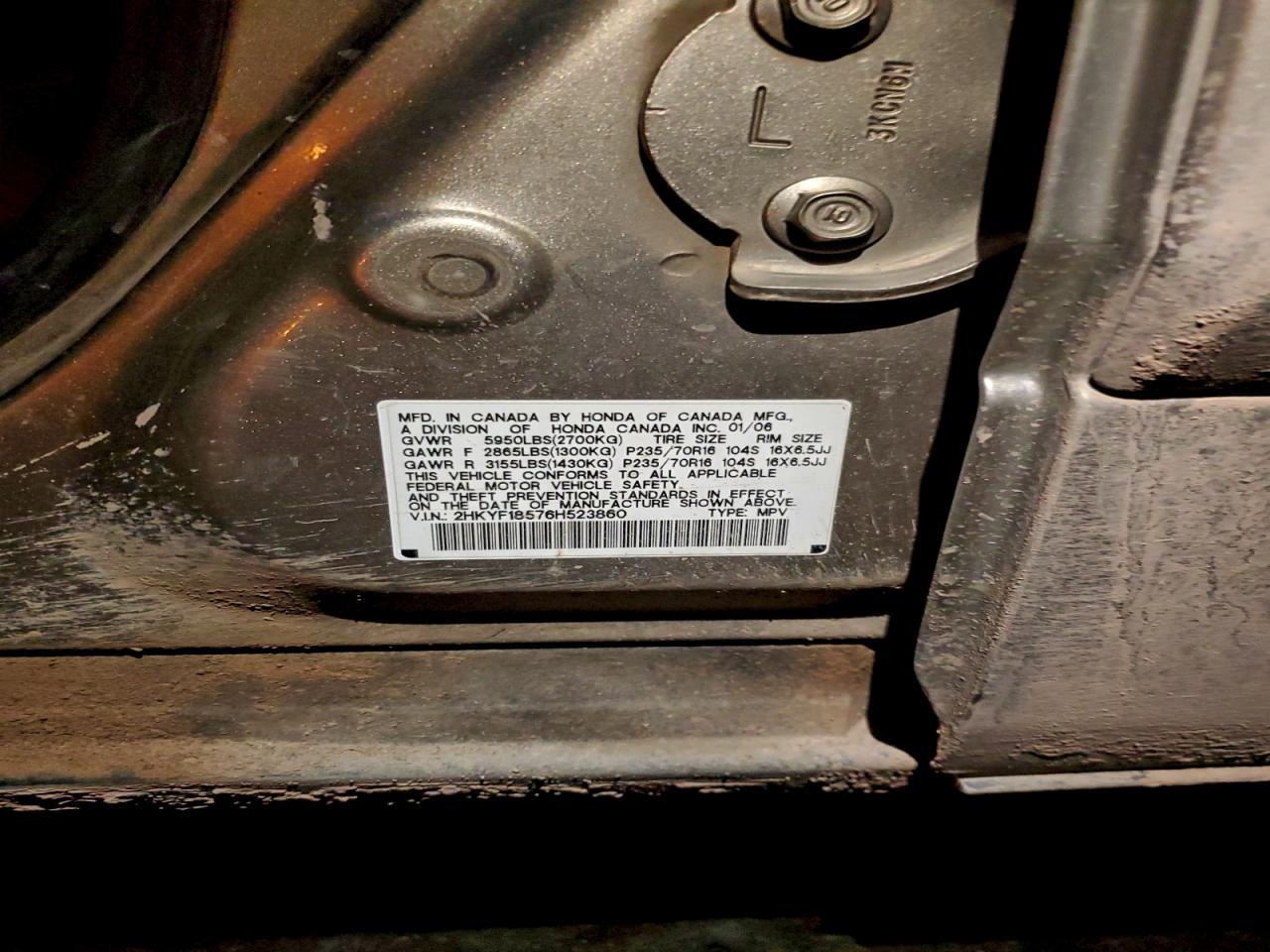 2006 HONDA PILOT