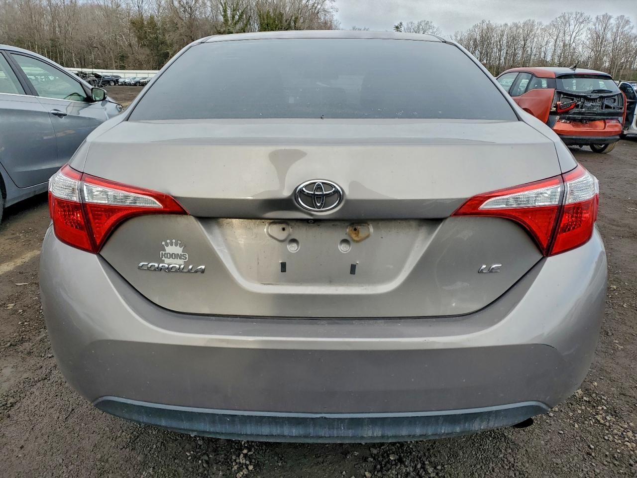 2016 TOYOTA COROLLA