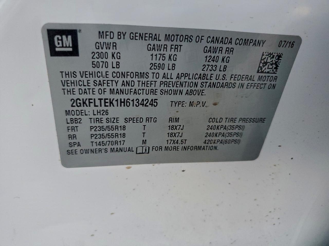 2017 GMC Terrain