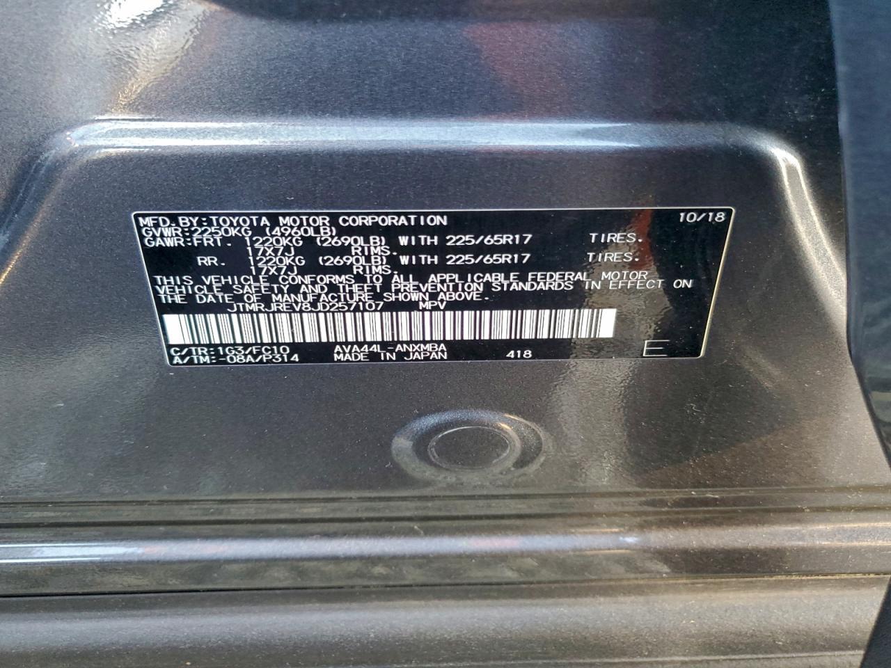 2018 TOYOTA RAV4