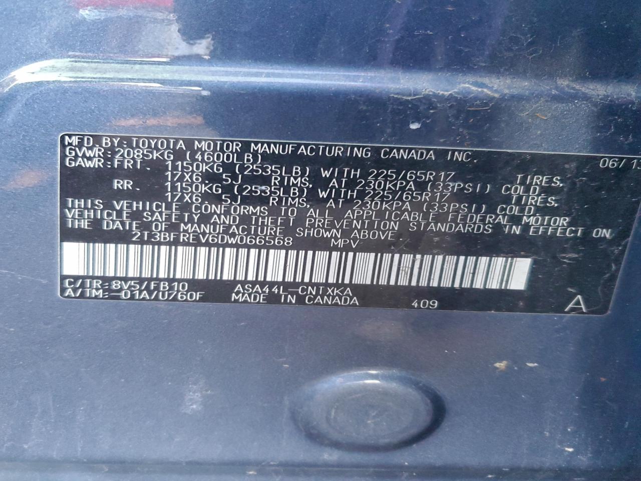 2013 TOYOTA RAV4