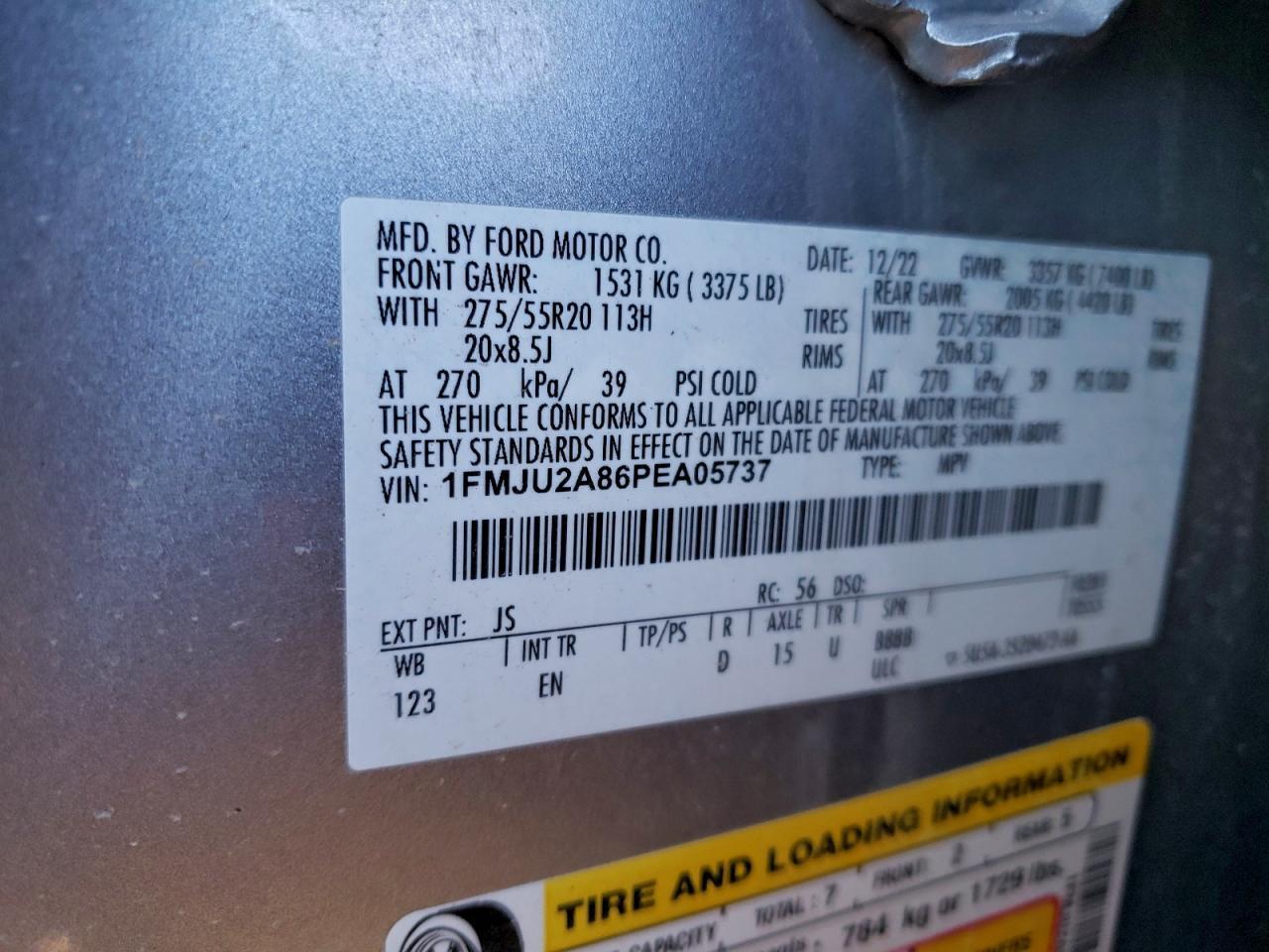 2023 FORD Expedition