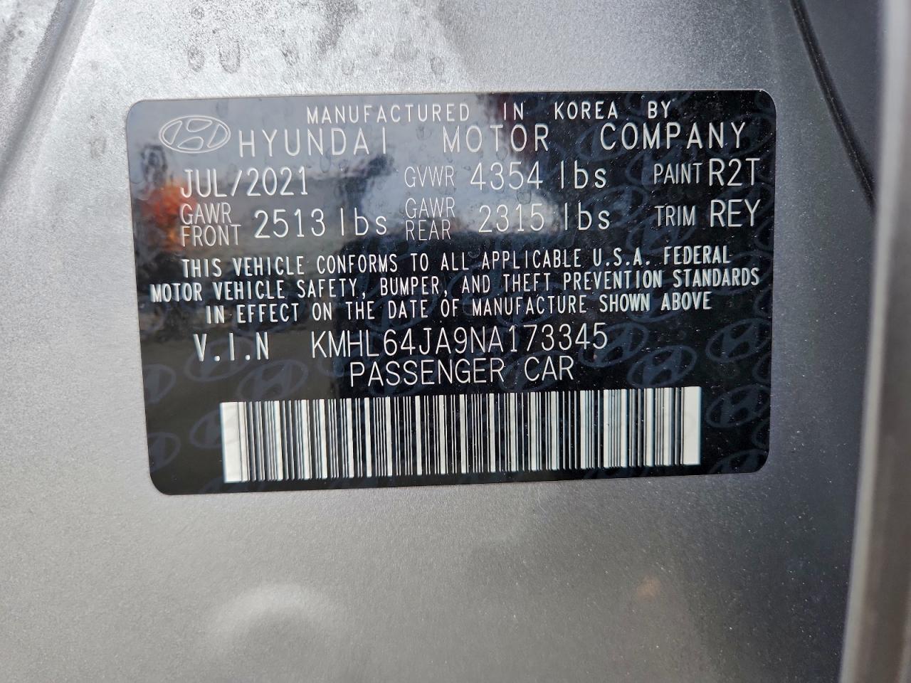 2022 HYUNDAI SONATA