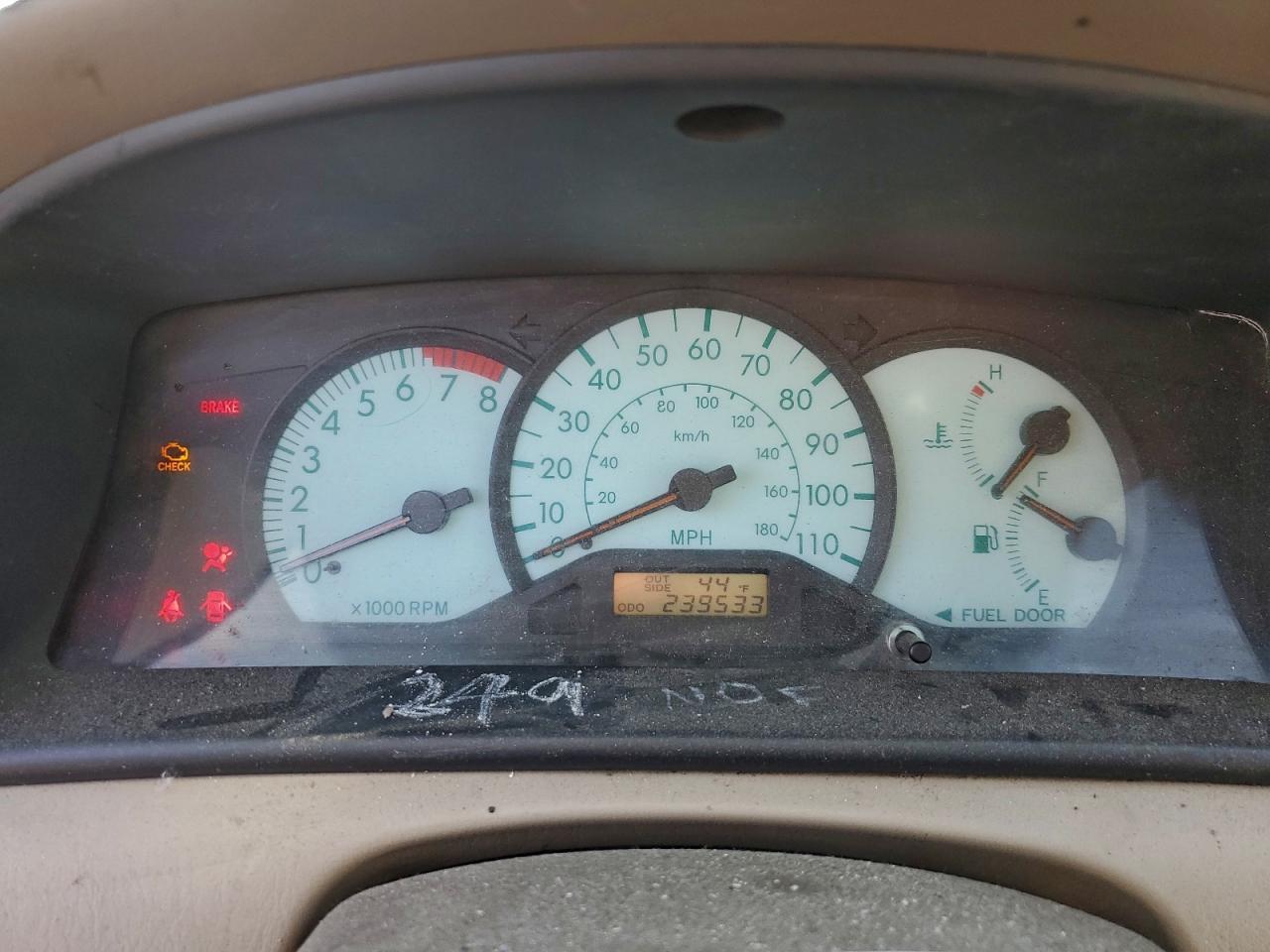 2003 TOYOTA COROLLA