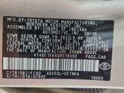 2016 TOYOTA CAMRY