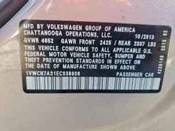 2014 VOLKSWAGEN Passat