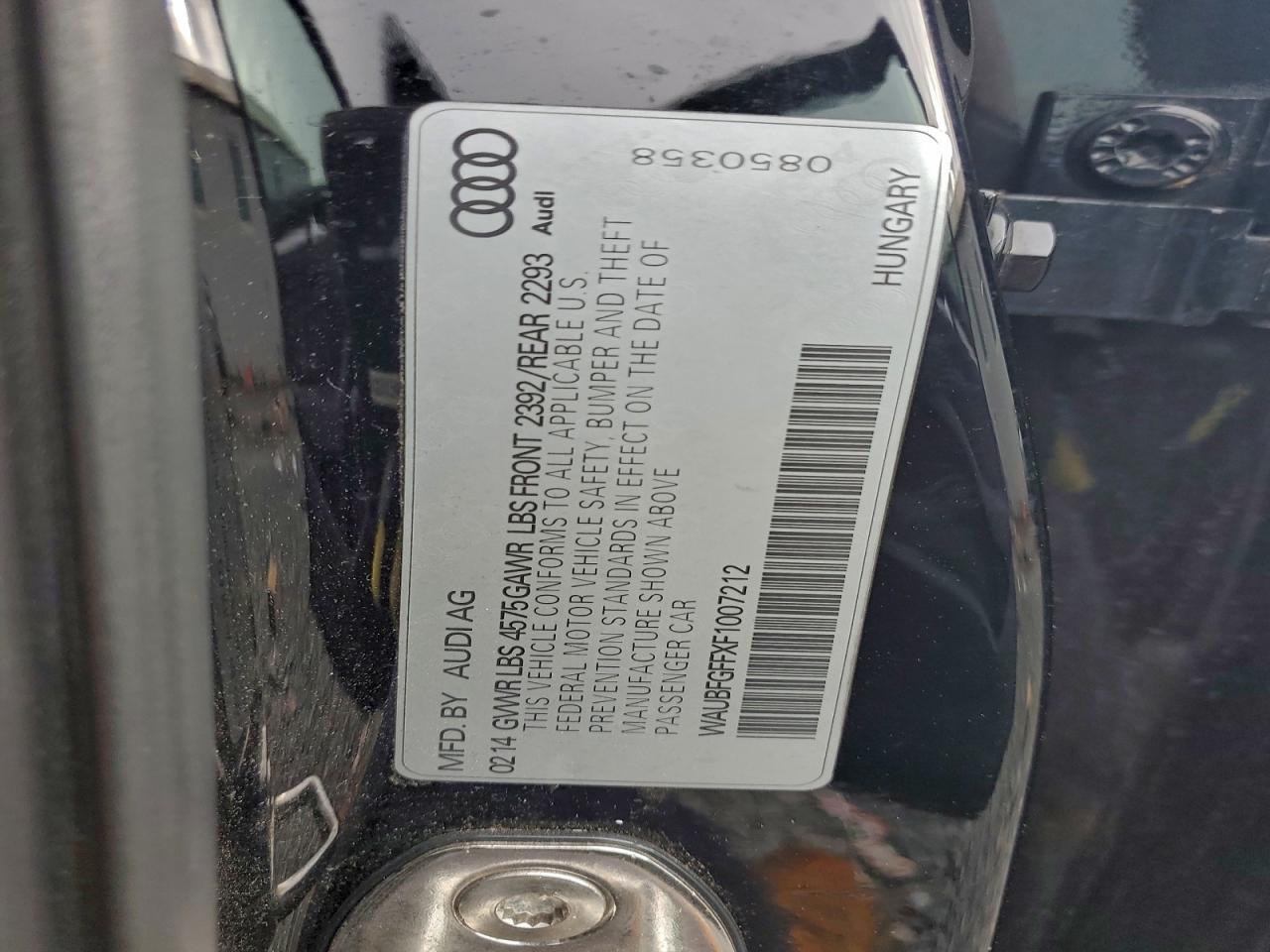 2015 AUDI A3