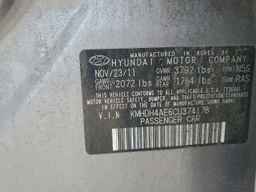 2012 HYUNDAI ELANTRA