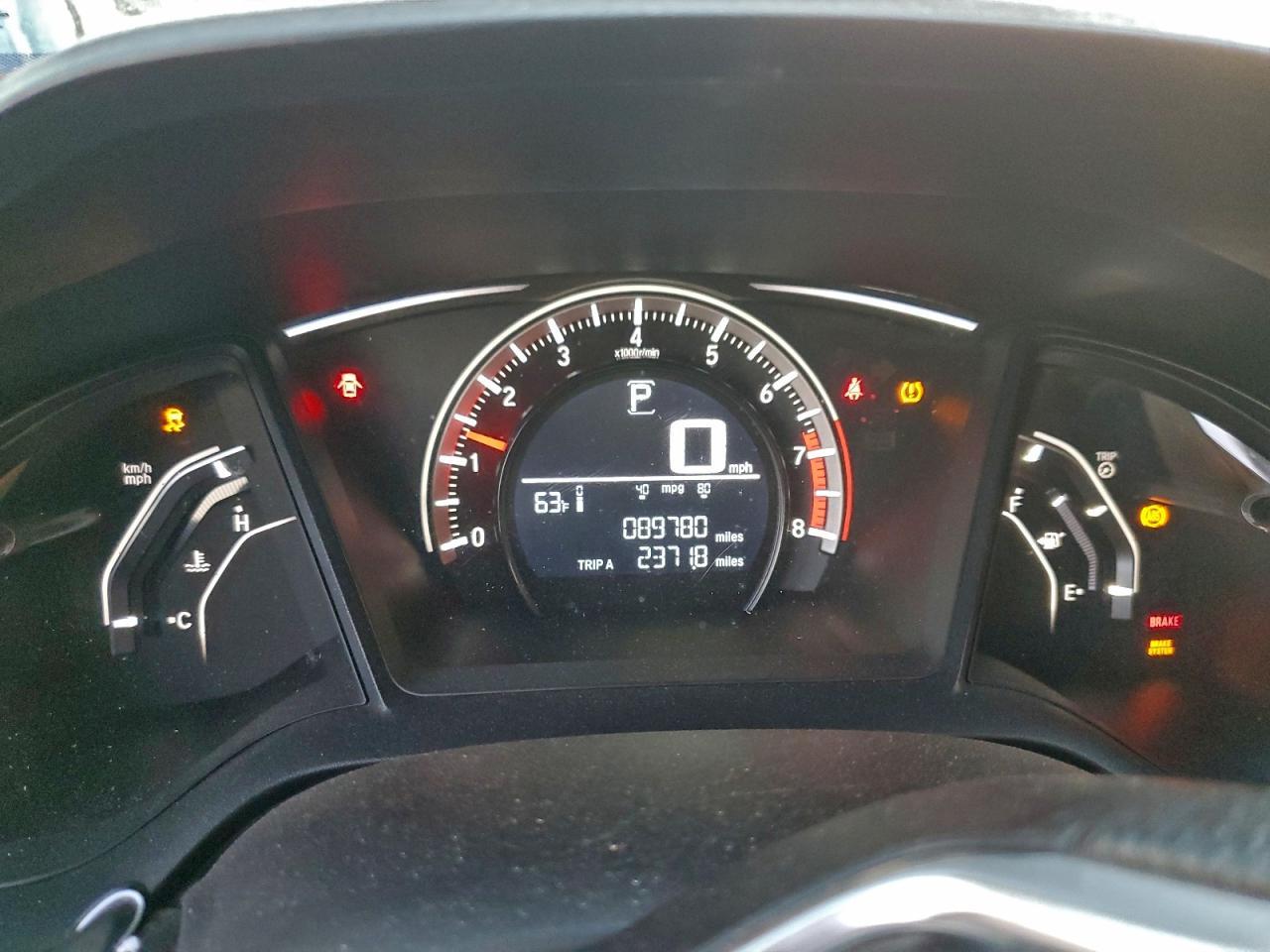 2016 HONDA CIVIC