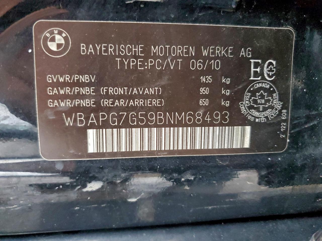 2011 BMW 3 SERIES