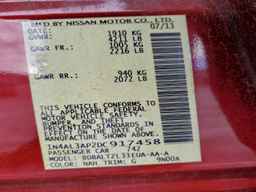 2013 NISSAN ALTIMA